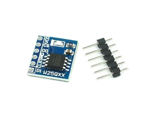 W25Q128 Serial NOR Flash Storage Module, 128M-bit (16M-byte)
